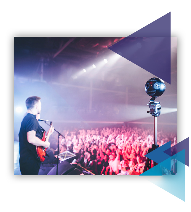 Nagrania i livestreaming sferyczny 360 stopni VR