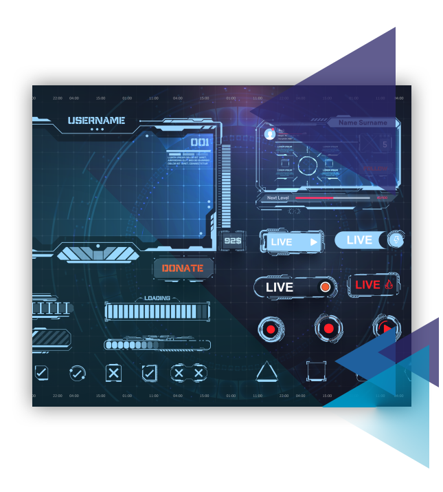 Oprawa graficzna transmisji esportowych