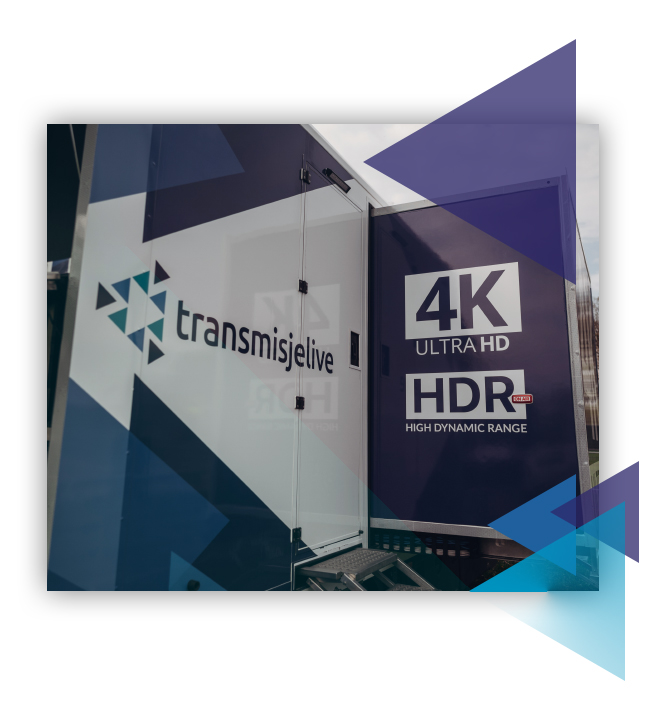 Wóz transmisyjny i produkcja transmisji 4K UHD
